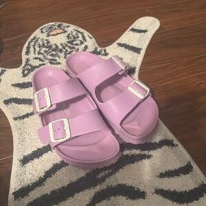 Purple Birkenstocks size 38